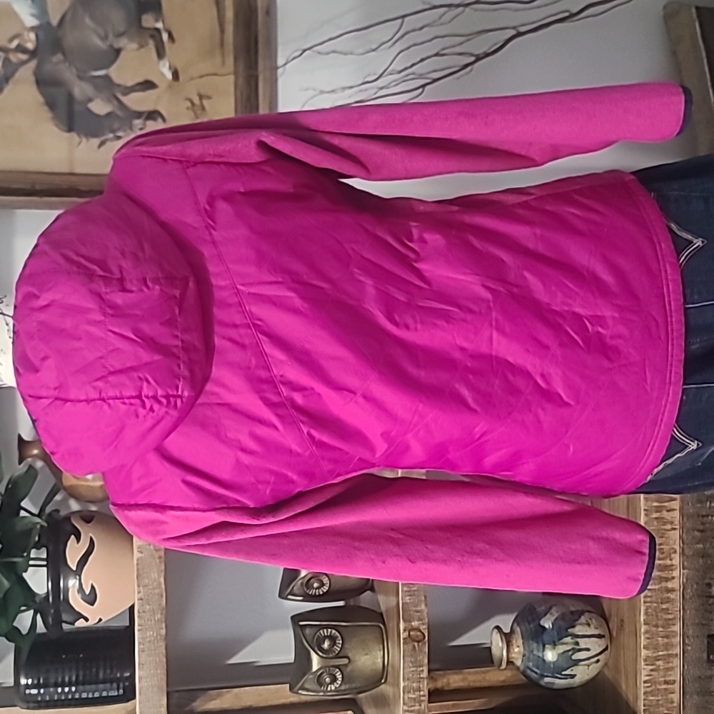 Columbia Kids Magenta Hooded Jacket - Picture 6 of 7